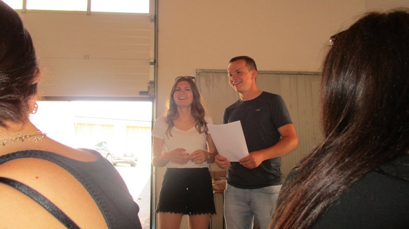 Dankeschönessen mit Pinkl hochschießen